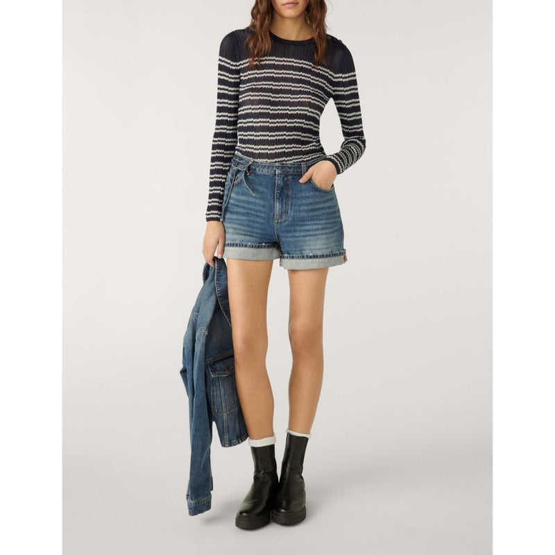 BA&SH - Pull Zaig - Marine - Femme