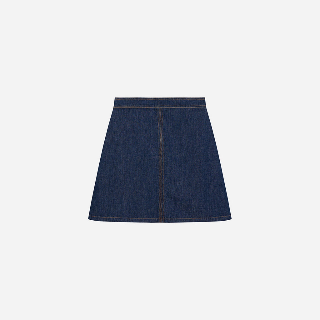 Short Skirt - Indigo