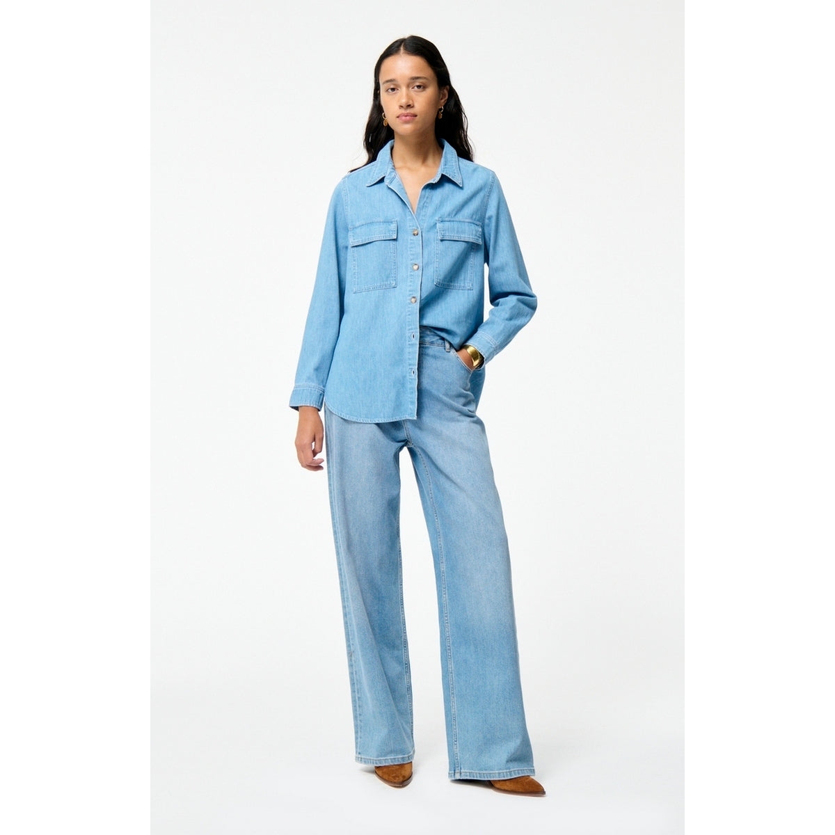 Chemise Ml Dim - Bleu