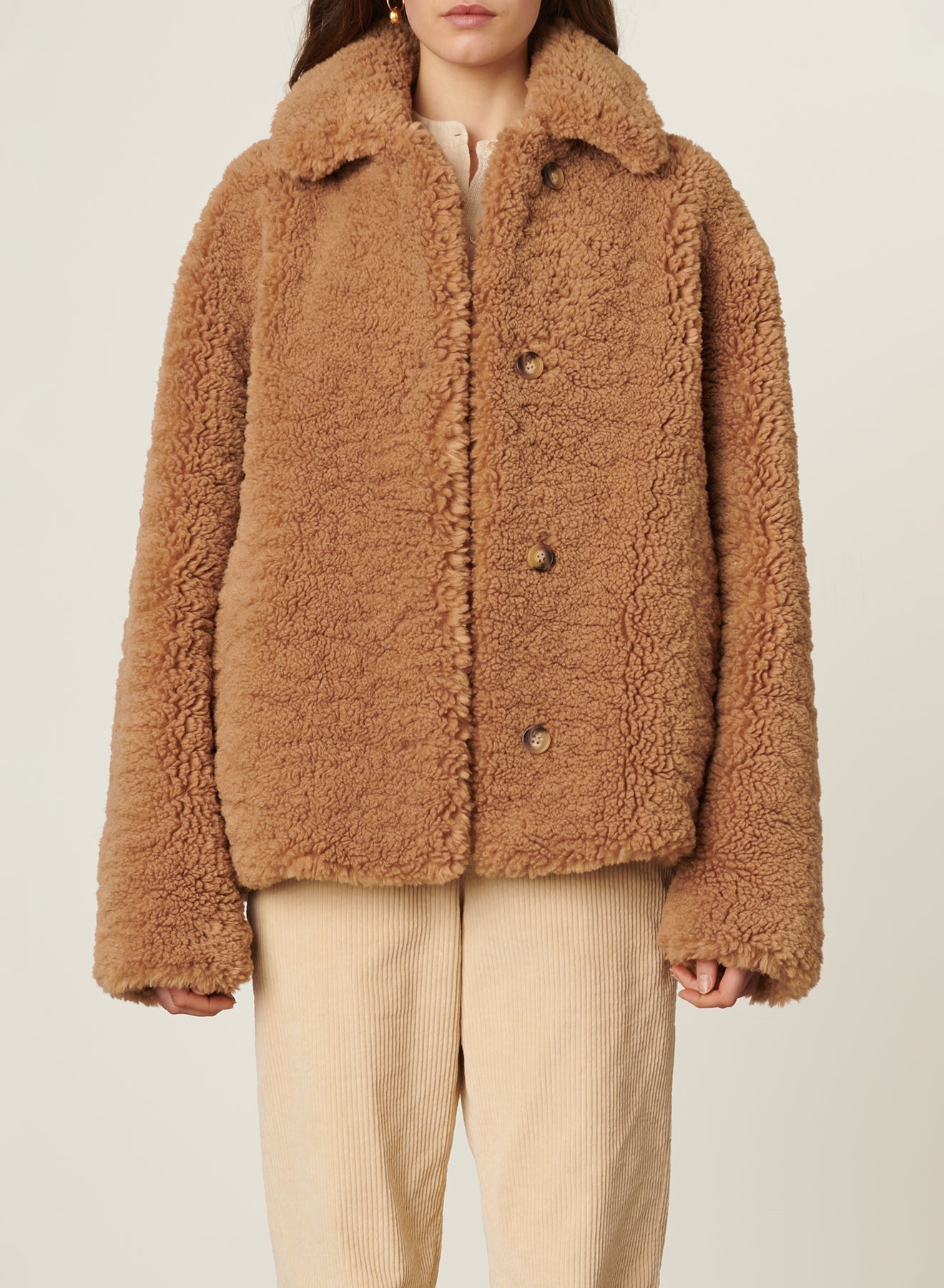 Manteau Valérine - Biscuit