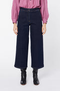 Nadya Wide-Leg Jeans - Indigo
