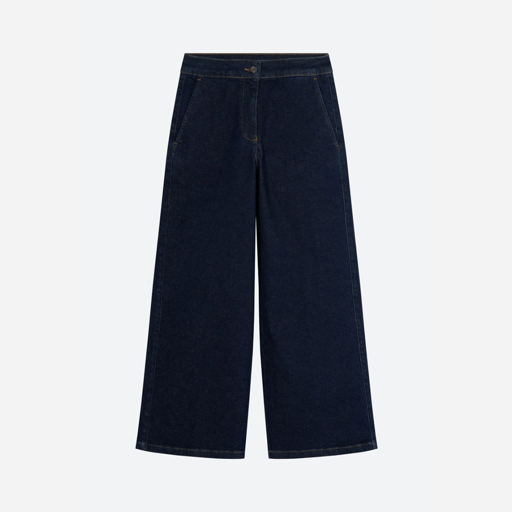 Nadya Wide-Leg Jeans - Indigo
