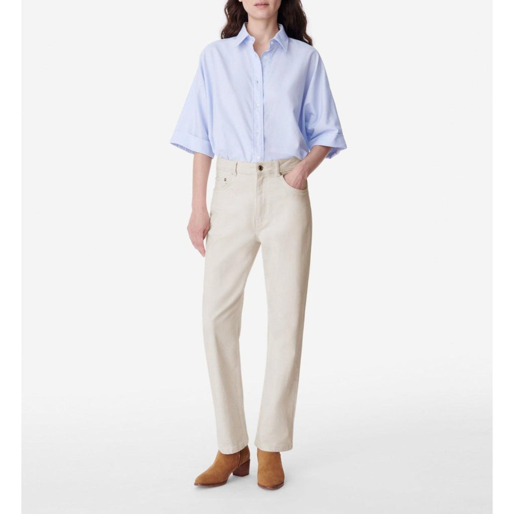 Timael Crop Jeans - Natural