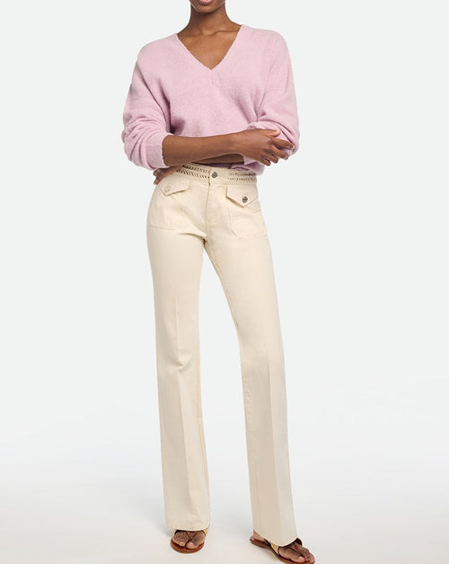 Vanessa Bruno - Jean Bootcut Nano - Off White