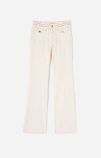 Nano Bootcut Jeans - Off White