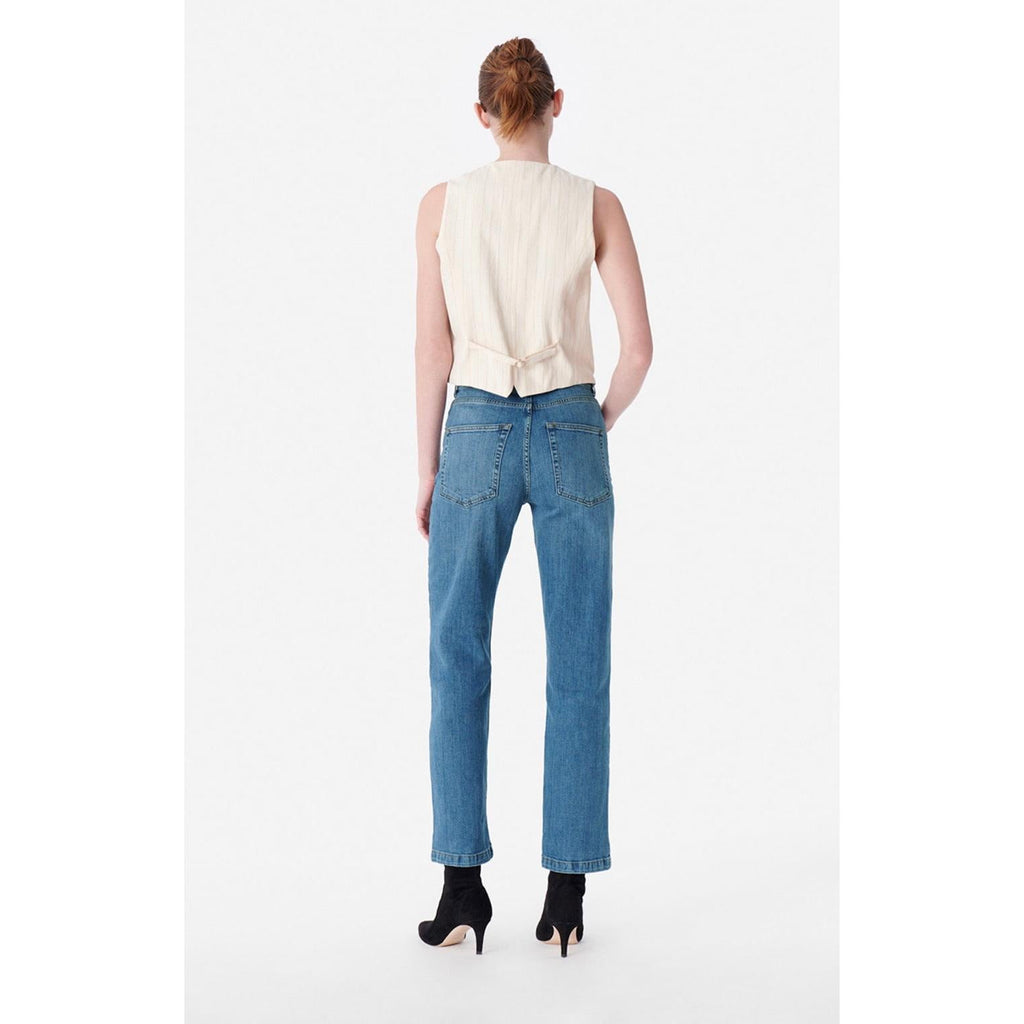 Timael Crop Jean - Light Indigo