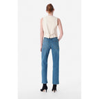 Timael Crop Jean - Light Indigo