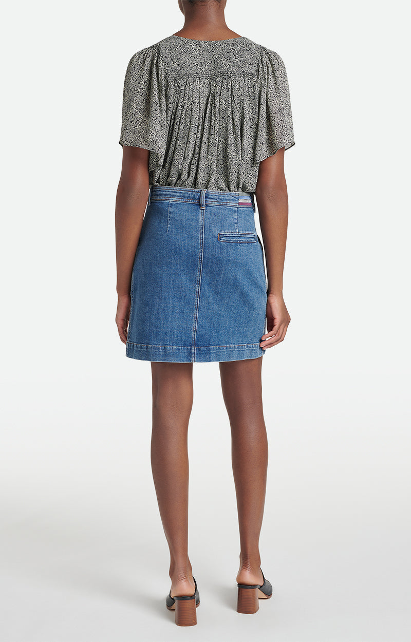 Vanessa Bruno - Jupe Vladima - Indigo Clair