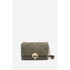 Grand Sac Moon En Lin - Kaki