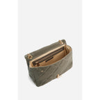 Grand Sac Moon En Lin - Kaki