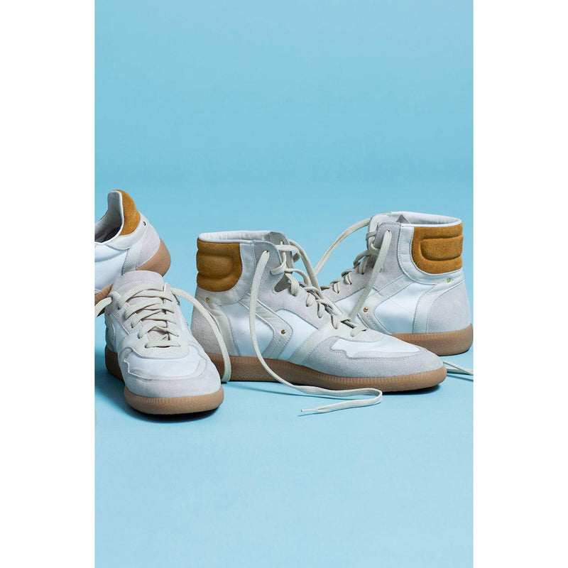 Baskets Farrah Hautes - Chalk