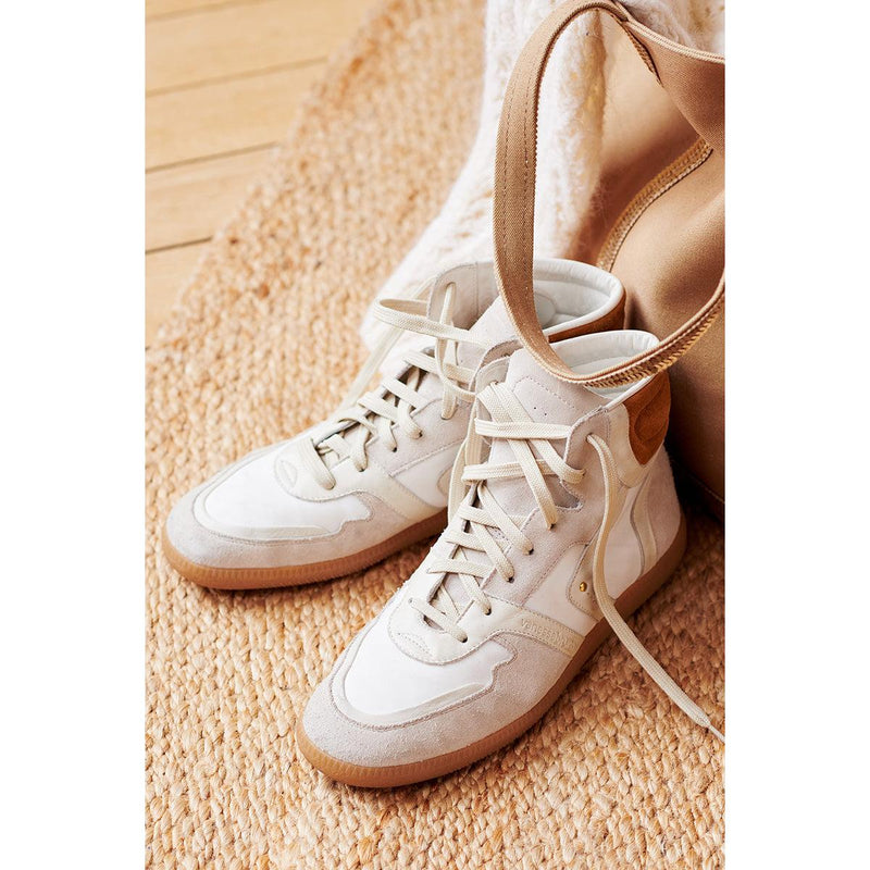 Baskets Farrah Hautes - Chalk