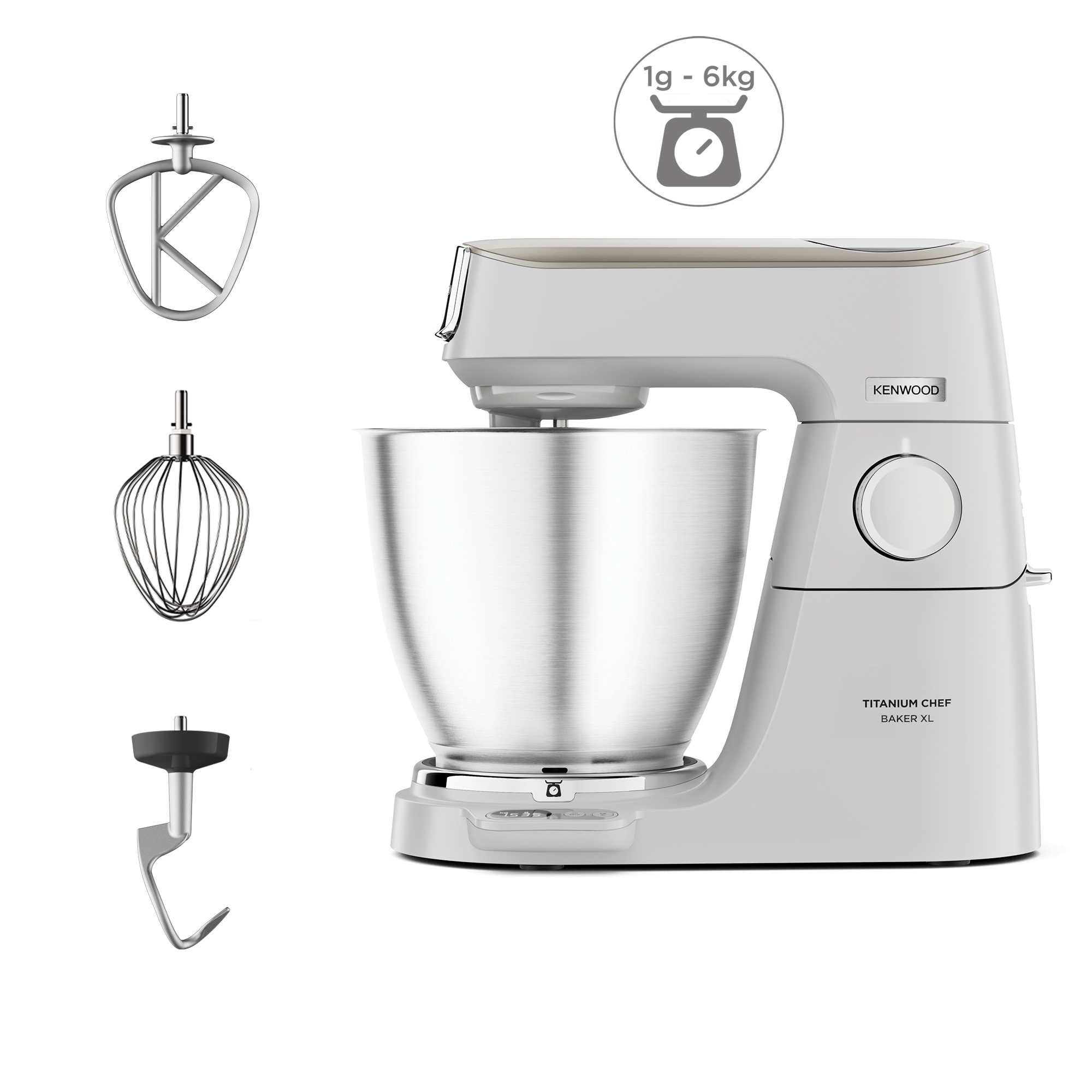 Robot Pâtissier - Titanium Chef Baker XL - 7L - Blanc