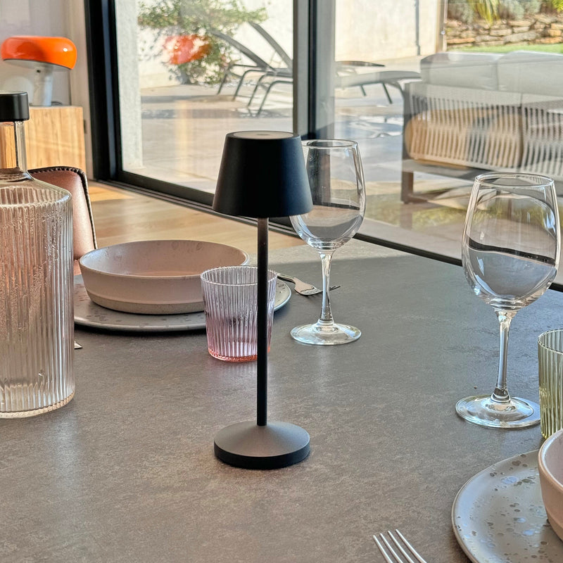 Cordless Table Lamp - 9X Emily Black
