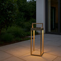 Hydra - Borne & Potelet Solaire - Aluminium - Blanc
