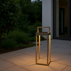Hydra - Borne & Potelet Solaire - Aluminium - Blanc