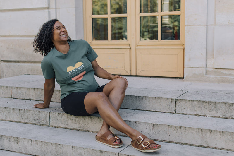 Automne - Le Tee-Shirt D'Allaitement