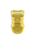 Maillot De Bain Une Pièce L'Estival Shine Jaune