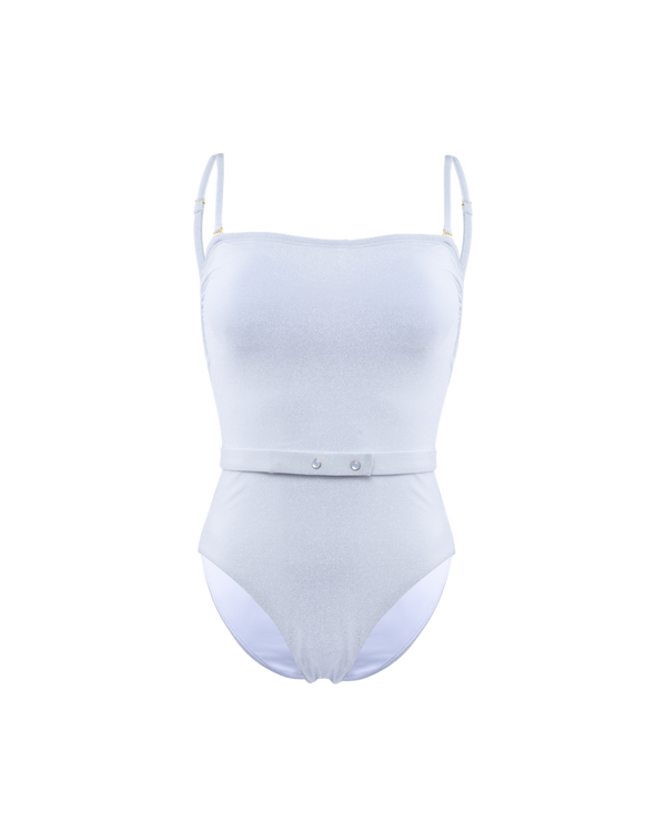 Bañador de 1 pieza Beleza Pura - White Pressure