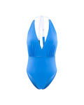 Maillot de bain une pièce Rivage bleu lavande