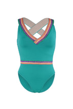 Maillot de Bain Une Pièce Golden Vert Turquoise