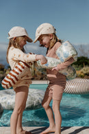 Uv Swim Shorts - Stripe Rust