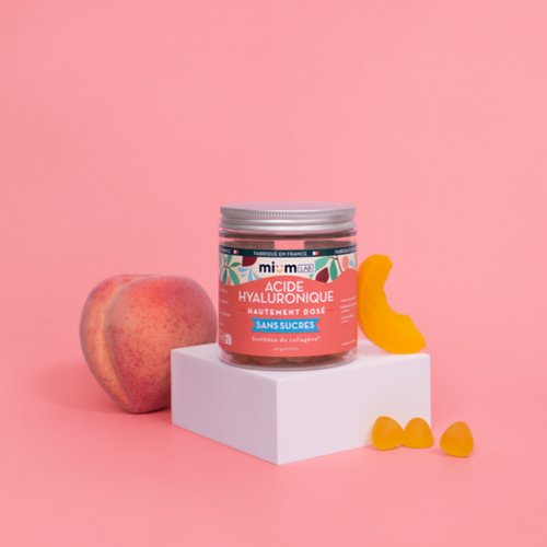 Gummies Sugar Free Hyaluronic Acid - Peach