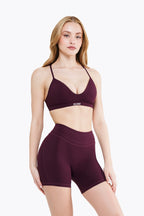 Reggiseno sportivo Fierce - Deep Purple
