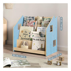 Children’s Bookshelf – Light Blue & Pink