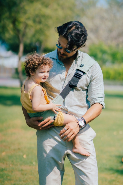 Porte-bébé MomSwing - Vert pastel