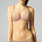 Soutien-Gorge Armature Galbé Spacer 3D Caresse - Brun Coco