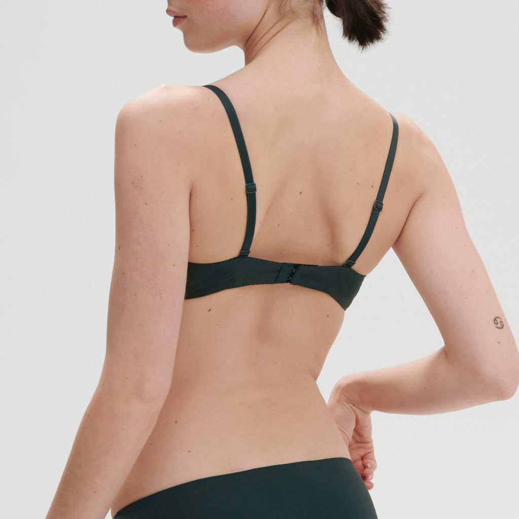 Sujetador Push-Up Triangular Wish - Verde Kolsaï