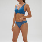Soutien-Gorge Padding Moulé Spacer 3D Karma - Bleu Myosotis