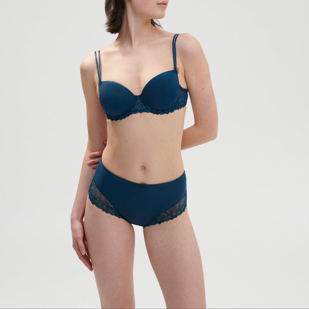 Delice 3D Spacer Moulded Padded Bra - Prestige Blue