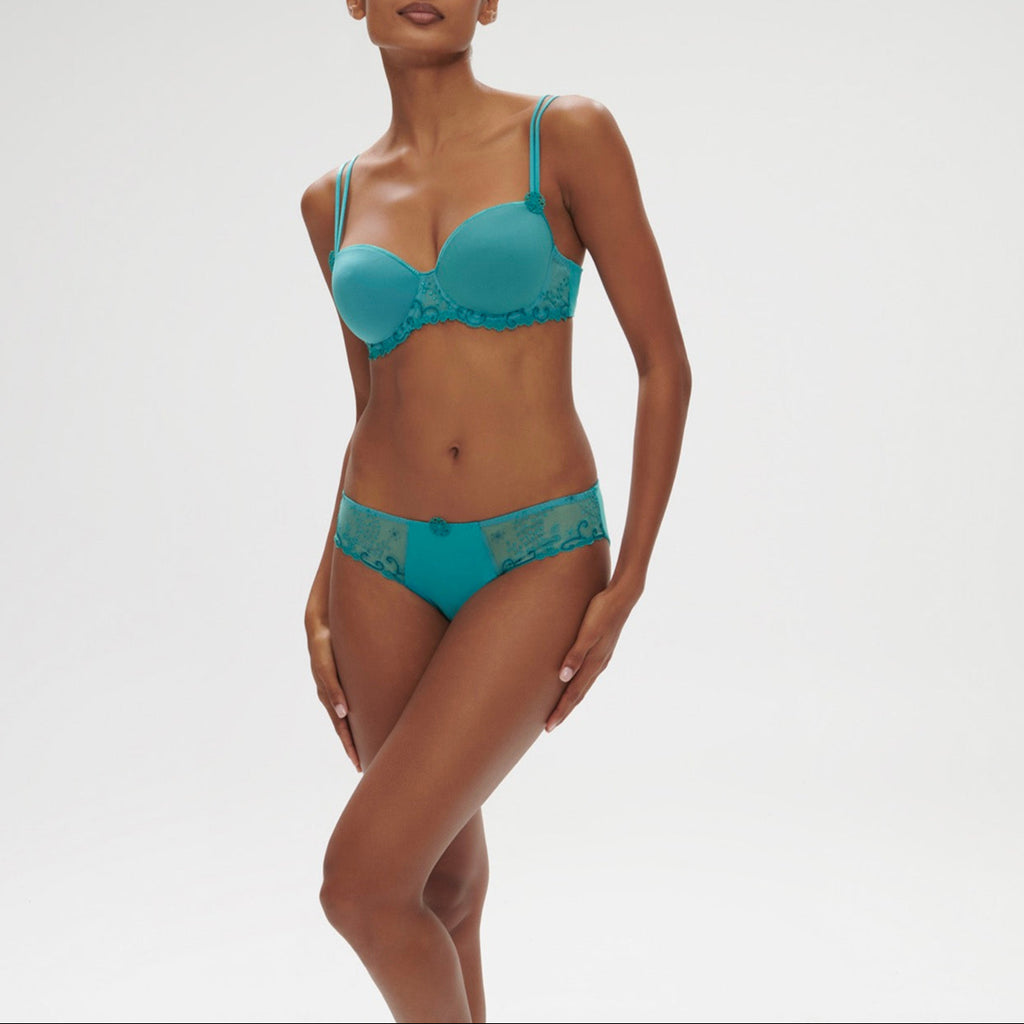 Reggiseno Imbottito Modellato Spacer 3D Delice - Blu Atollo