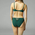 Andora 3D Spacer Moulded Padded Bra - Agate Green