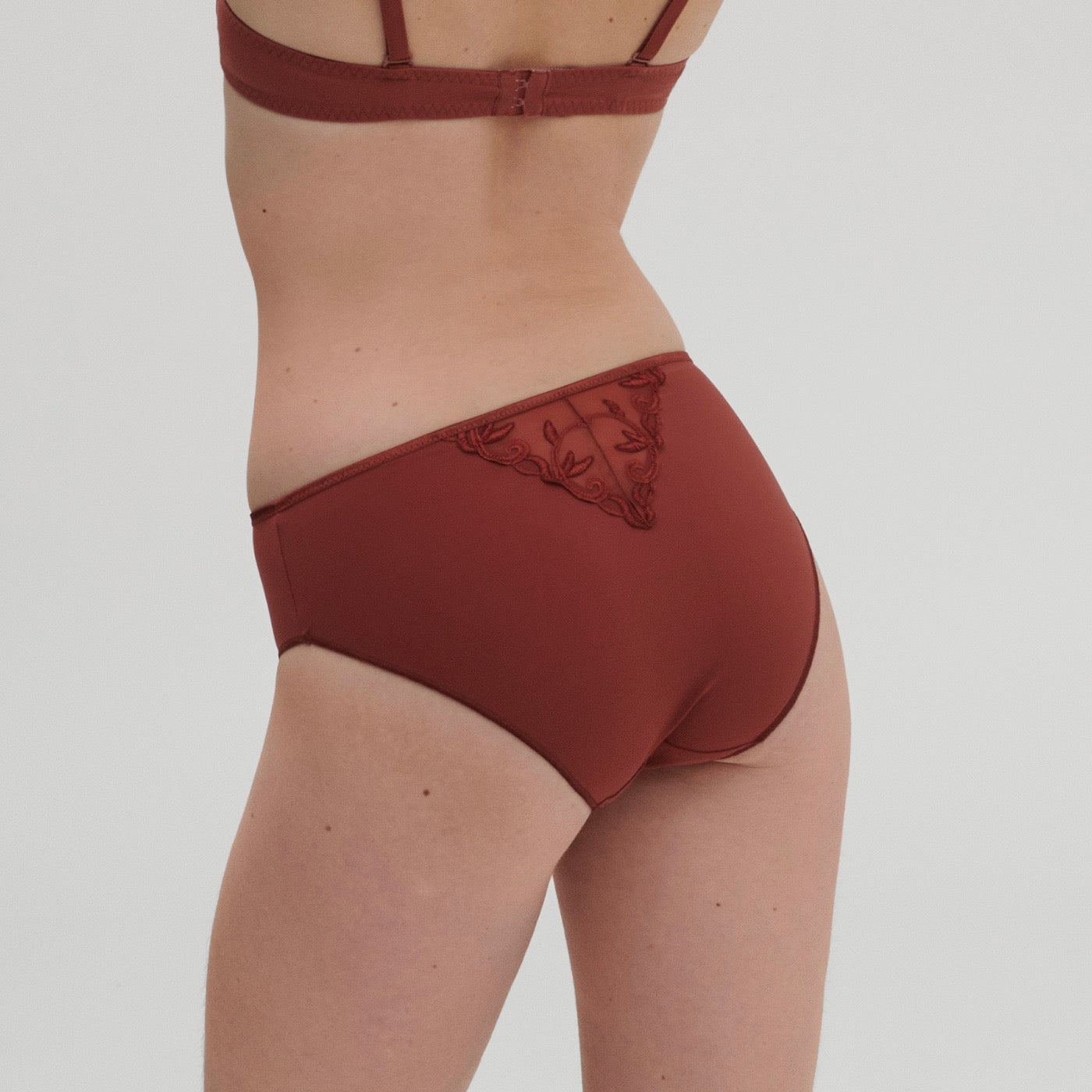 Culotte Taille Haute Andora - Marron