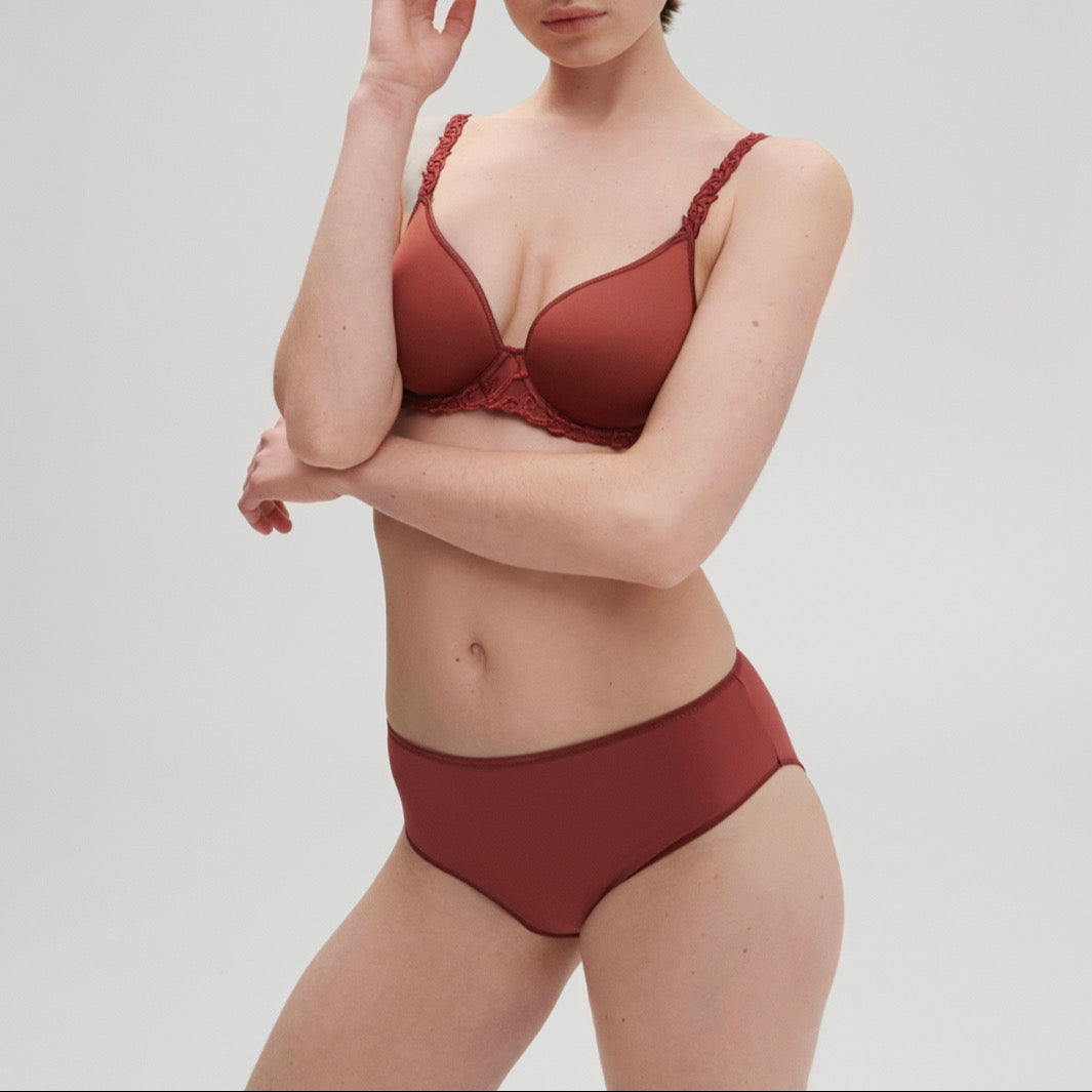 Culotte Taille Haute Andora - Marron