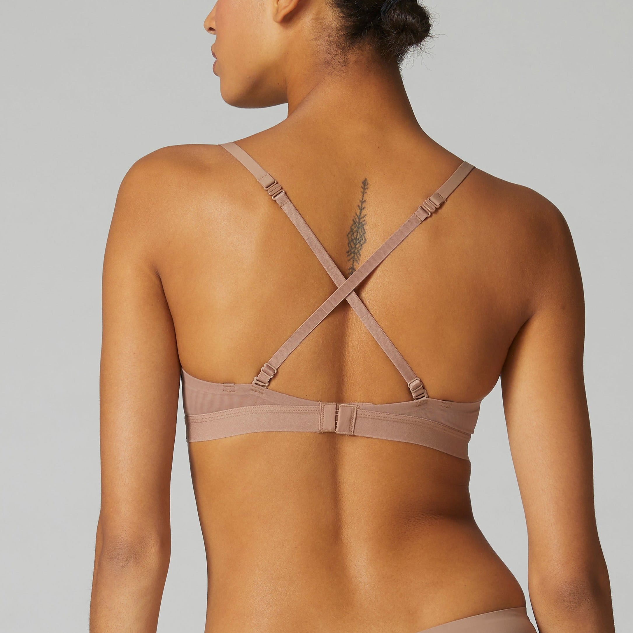 Soutien-Gorge Ampliforme Essentiel Rosé - Beige