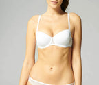 Full-Cup Bra Reflet - White