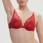 Soutien-Gorge Push-Up Saga - Rouge