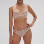 Marthe Half-Cup Bra - Poudre Pétale