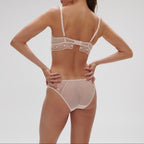 Marthe Half-Cup Bra - Poudre Pétale