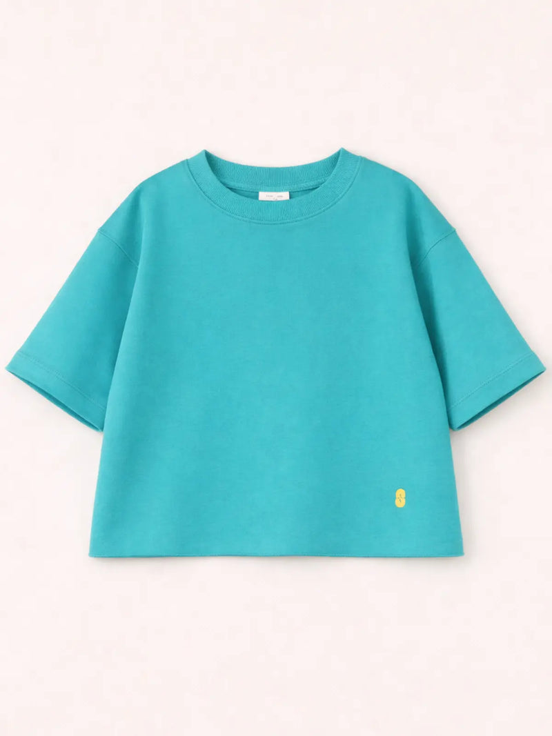 Le Tee-Shirt Sweat Vert Canard
