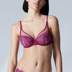 Soutien-Gorge Armature Décolleté Plongeant Singuliere - Syrah