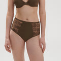 Amazone High-Waisted Briefs - Green