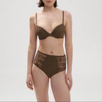 Amazone High-Waisted Briefs - Green