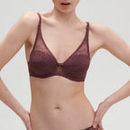 Soutien-Gorge Ampliforme Embleme - Marron