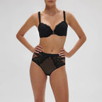 Culotte Taille Haute Mystic - Noir