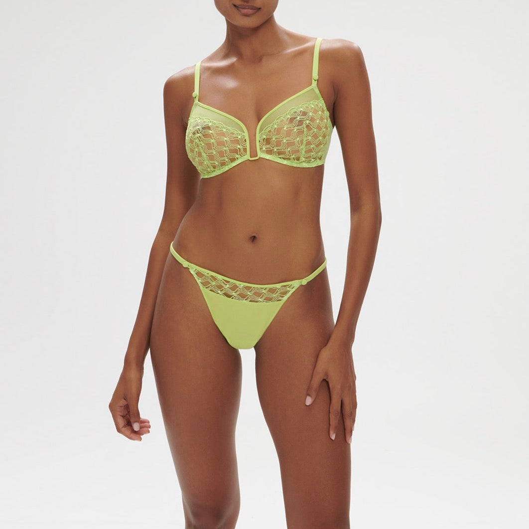 Soutien-Gorge Rose - Vert